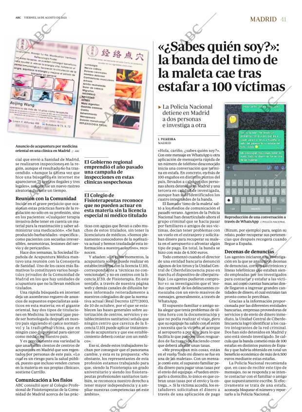 ABC MADRID 18-08-2023 página 41