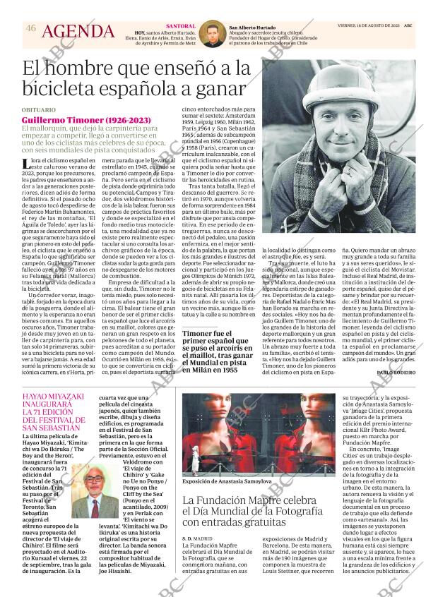 ABC MADRID 18-08-2023 página 46