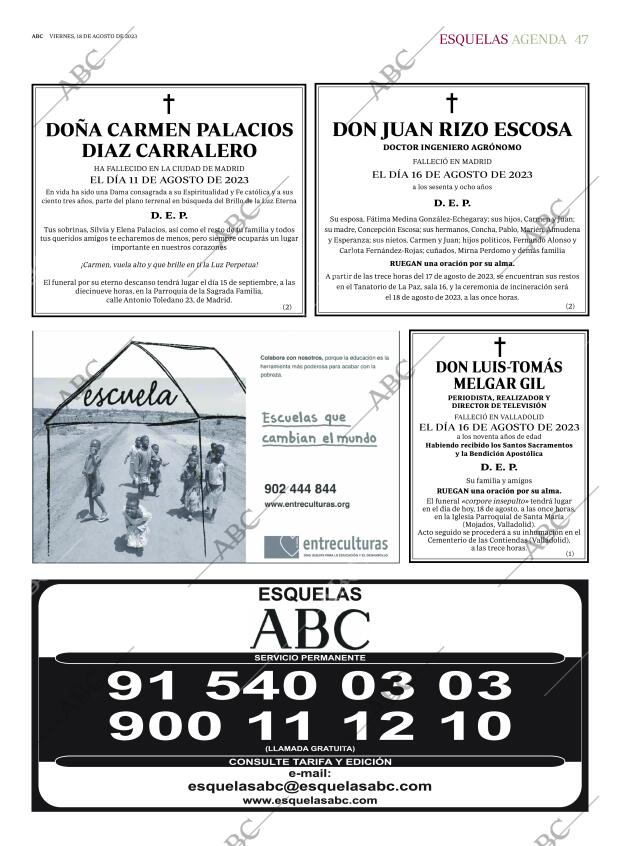 ABC MADRID 18-08-2023 página 47
