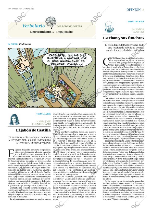 ABC MADRID 18-08-2023 página 5