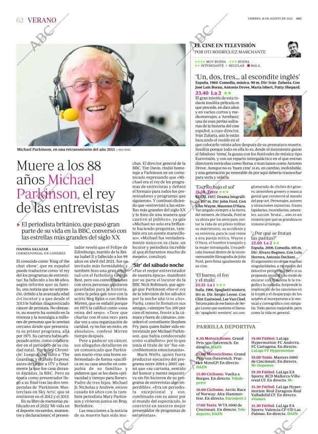ABC MADRID 18-08-2023 página 62