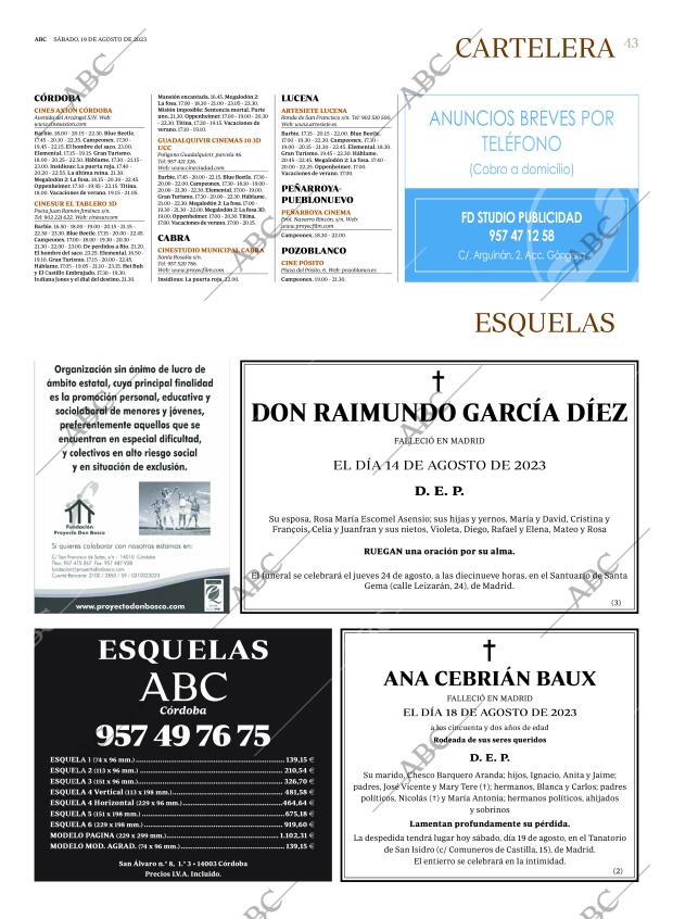 ABC CORDOBA 19-08-2023 página 43