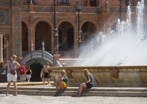 Ola de calor en Sevilla