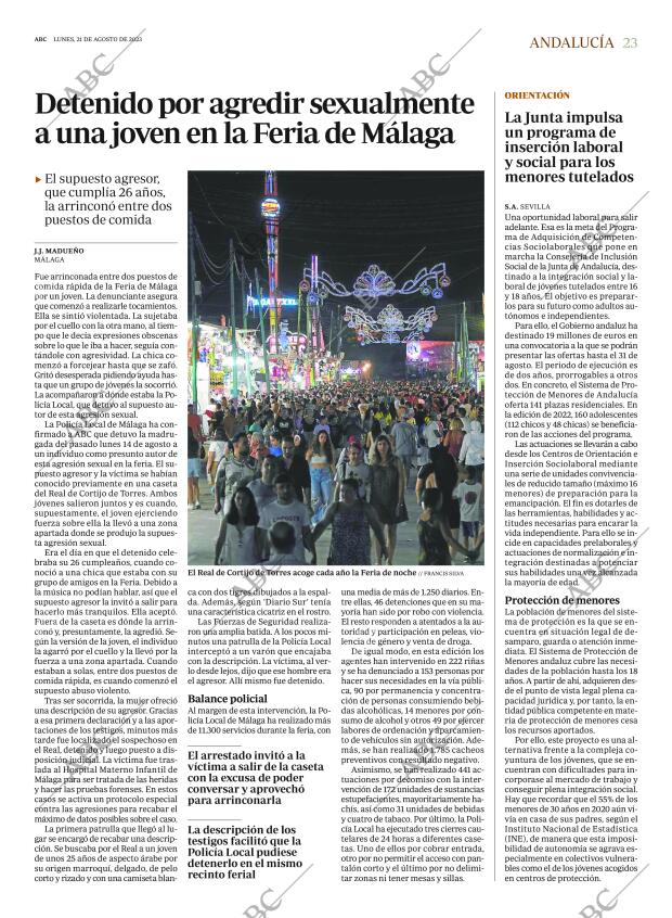 ABC CORDOBA 21-08-2023 página 23