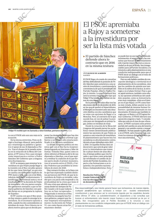 ABC CORDOBA 22-08-2023 página 21