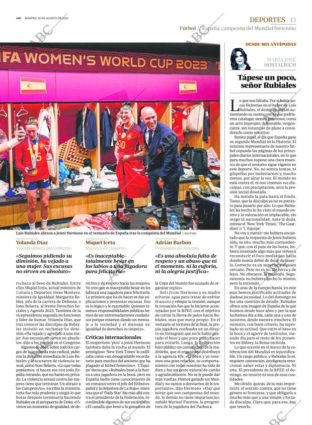 ABC CORDOBA 22-08-2023 página 43