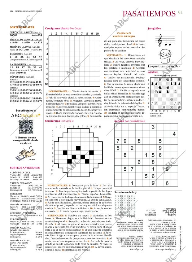 ABC CORDOBA 22-08-2023 página 61