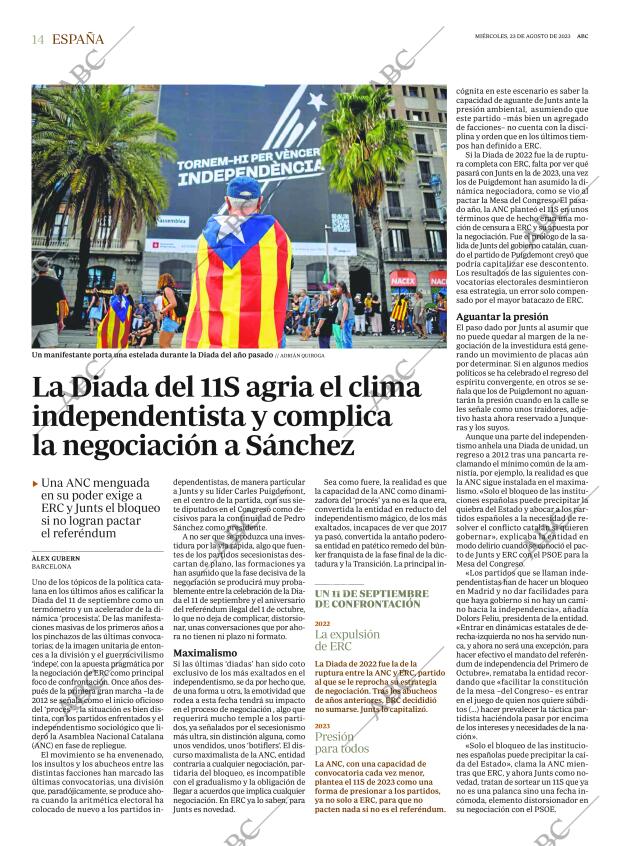 ABC MADRID 23-08-2023 página 14