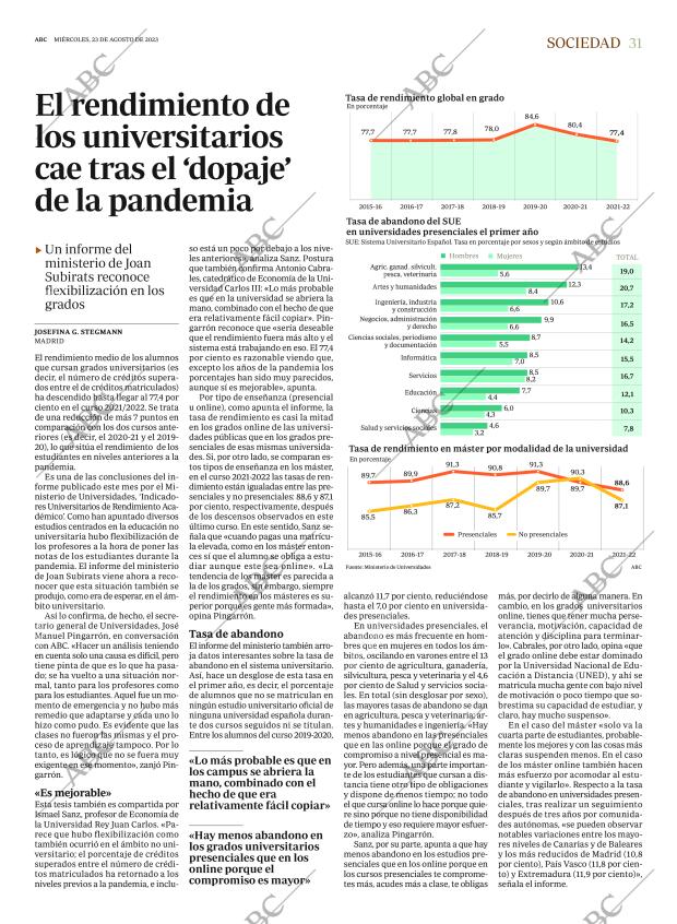 ABC MADRID 23-08-2023 página 31