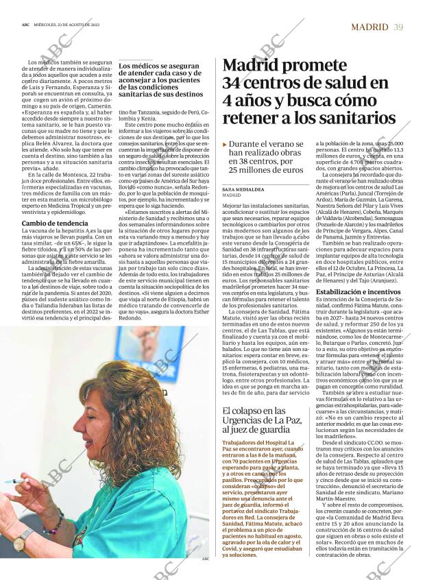 ABC MADRID 23-08-2023 página 39