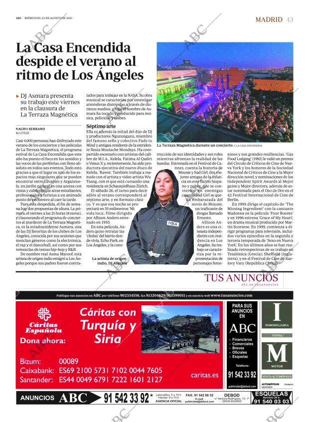 ABC MADRID 23-08-2023 página 43