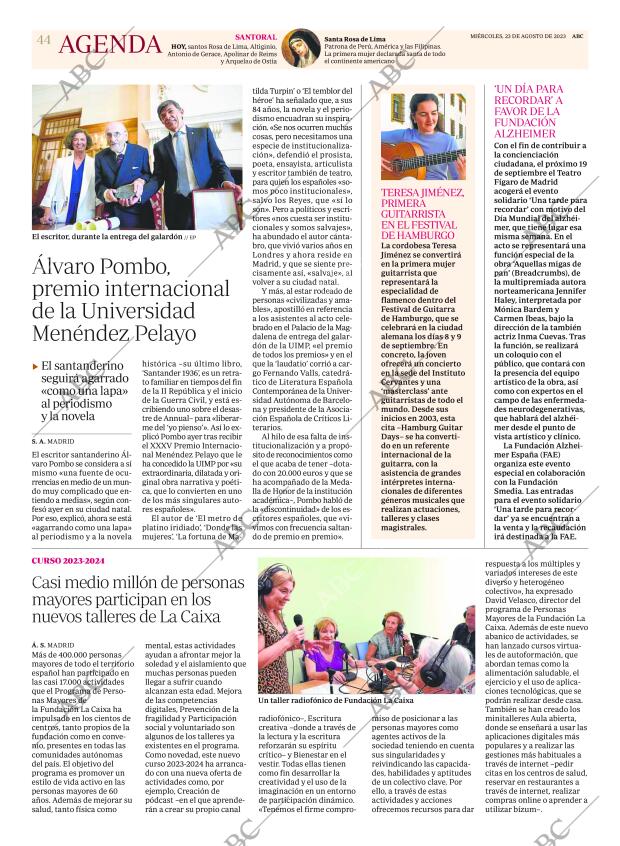 ABC MADRID 23-08-2023 página 44