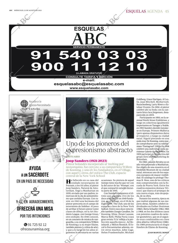 ABC MADRID 23-08-2023 página 45