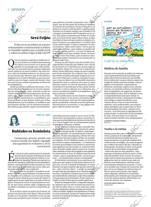 ABC MADRID 23-08-2023 página 6