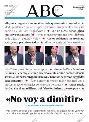ABC MADRID 26-08-2023 página 1