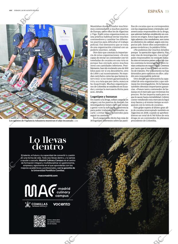 ABC MADRID 26-08-2023 página 19