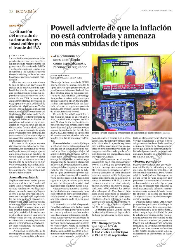 ABC MADRID 26-08-2023 página 28