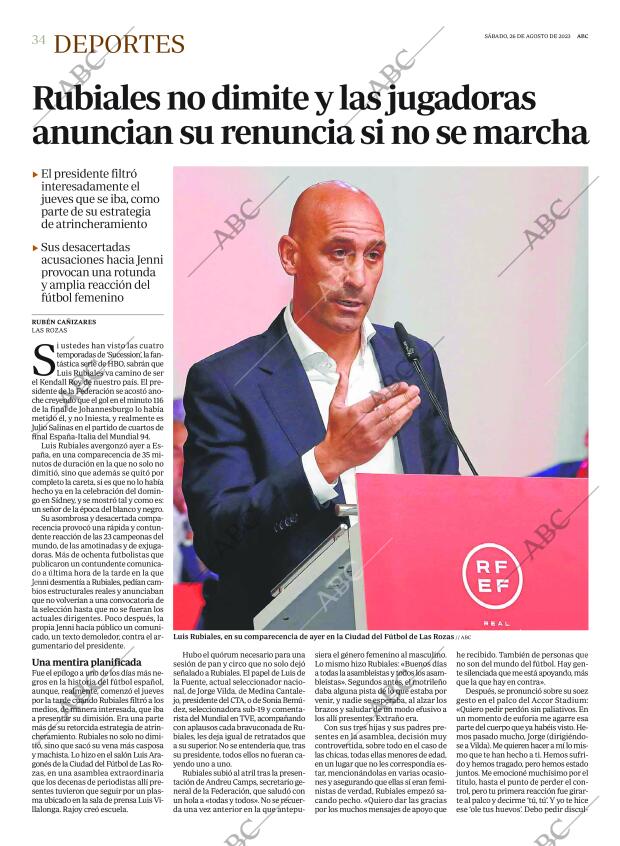 ABC MADRID 26-08-2023 página 34