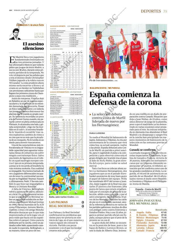 ABC MADRID 26-08-2023 página 39