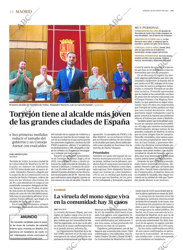 ABC MADRID 26-08-2023 página 44