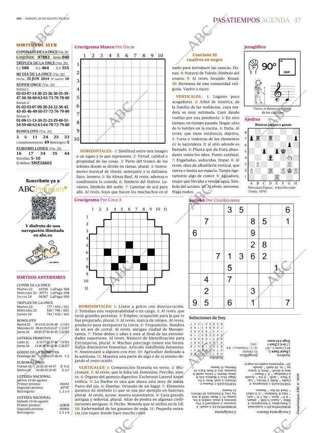 ABC MADRID 26-08-2023 página 47