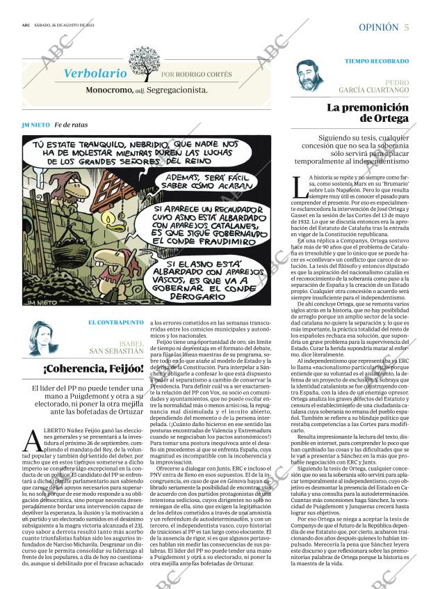 ABC MADRID 26-08-2023 página 5