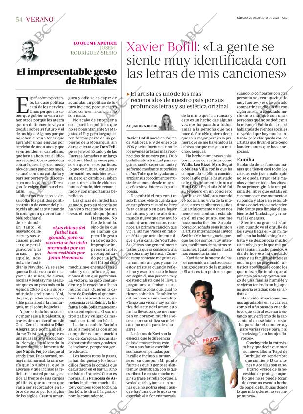 ABC MADRID 26-08-2023 página 54