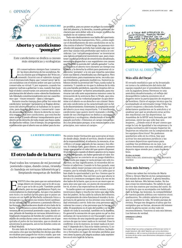 ABC MADRID 26-08-2023 página 6