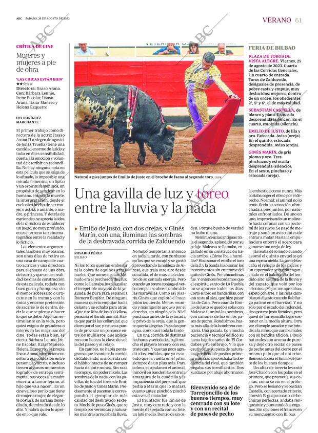 ABC MADRID 26-08-2023 página 61