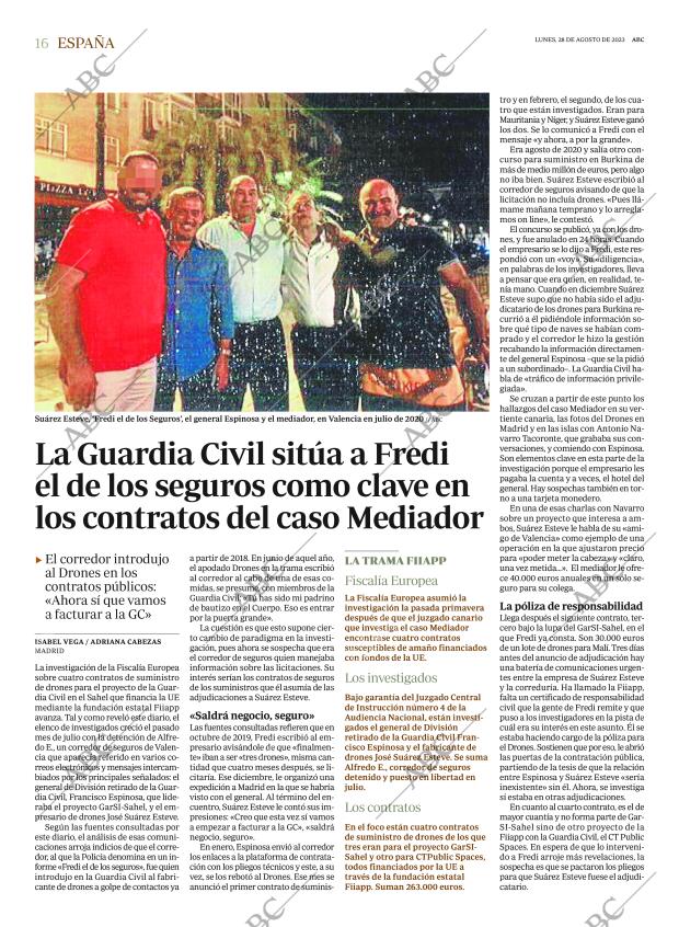 ABC MADRID 28-08-2023 página 16