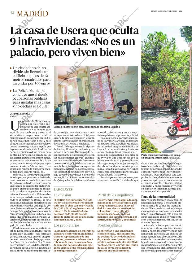 ABC MADRID 28-08-2023 página 42