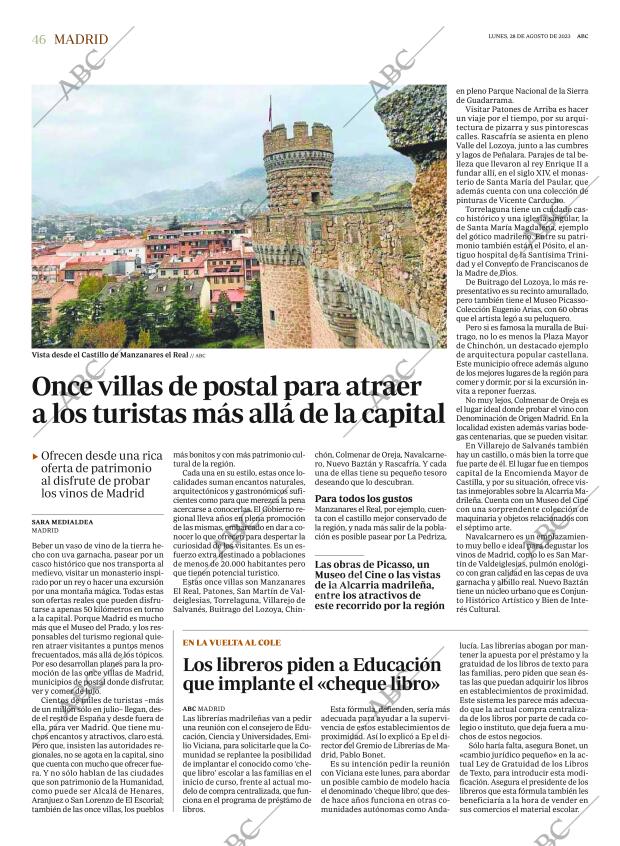ABC MADRID 28-08-2023 página 46