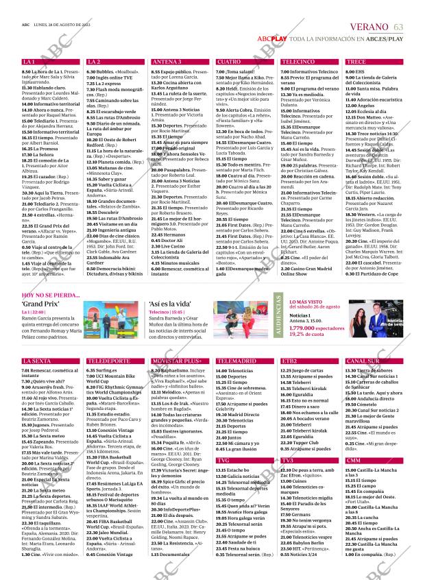 ABC MADRID 28-08-2023 página 63