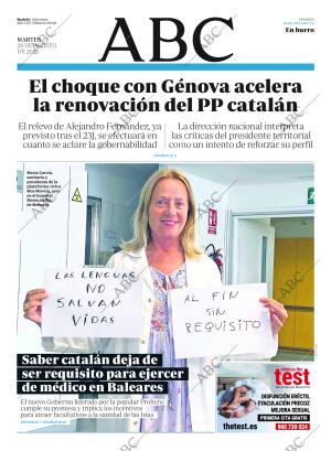 ABC MADRID 29-08-2023 página 1