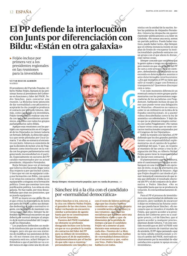 ABC MADRID 29-08-2023 página 12