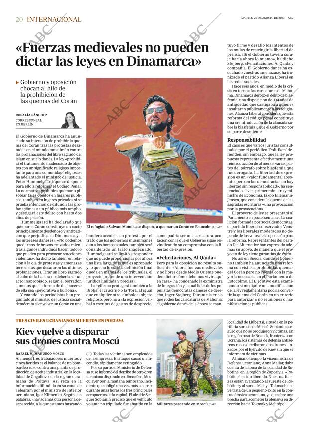 ABC MADRID 29-08-2023 página 20