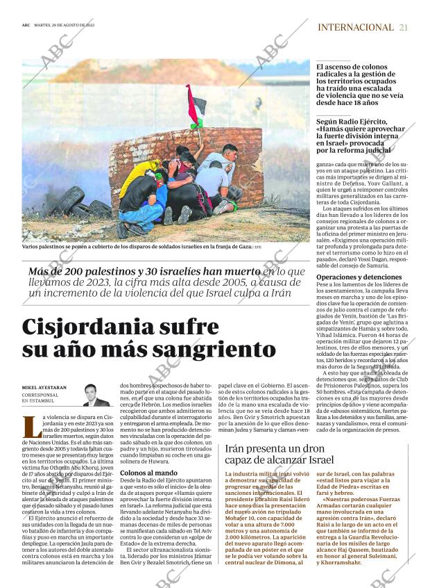 ABC MADRID 29-08-2023 página 21
