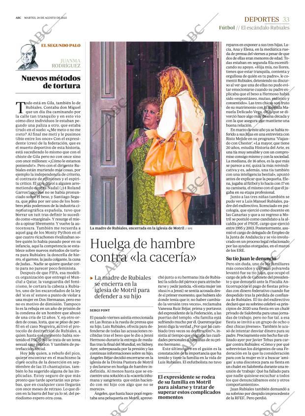 ABC MADRID 29-08-2023 página 33