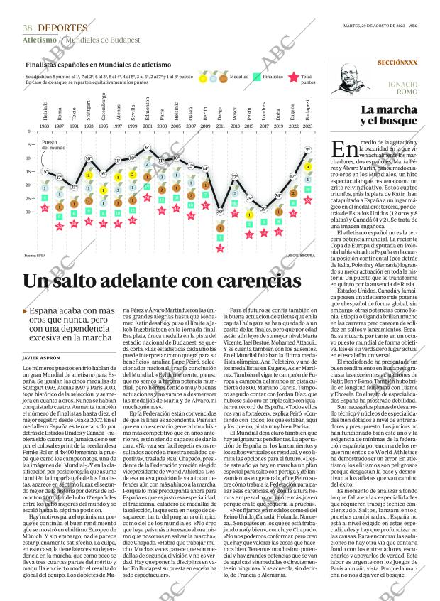 ABC MADRID 29-08-2023 página 38