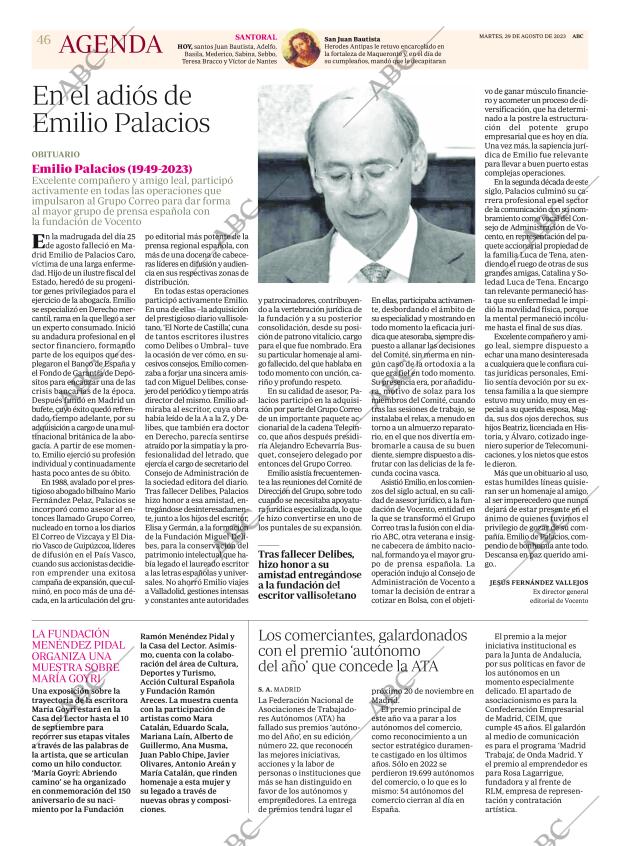 ABC MADRID 29-08-2023 página 46