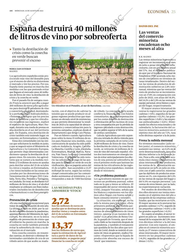 ABC MADRID 30-08-2023 página 25