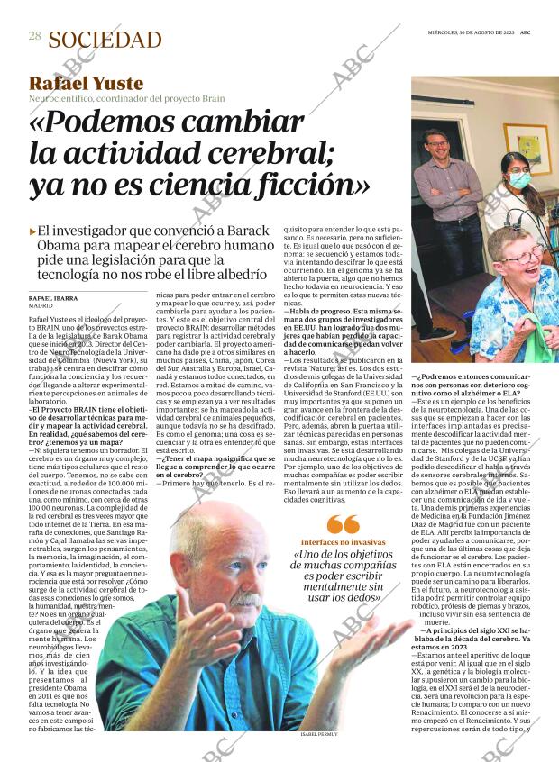 ABC MADRID 30-08-2023 página 28