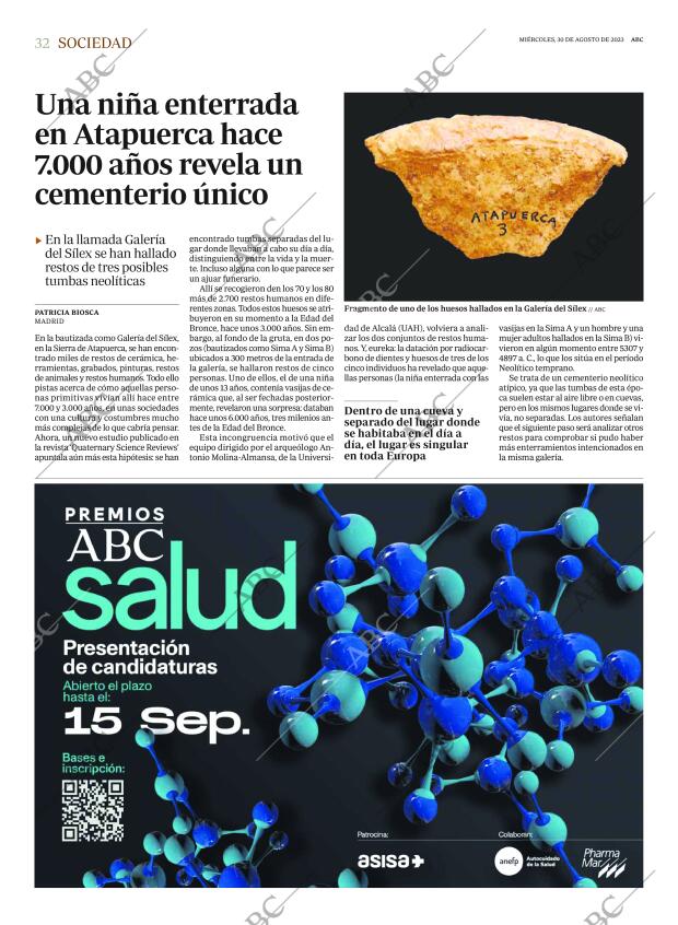ABC MADRID 30-08-2023 página 32
