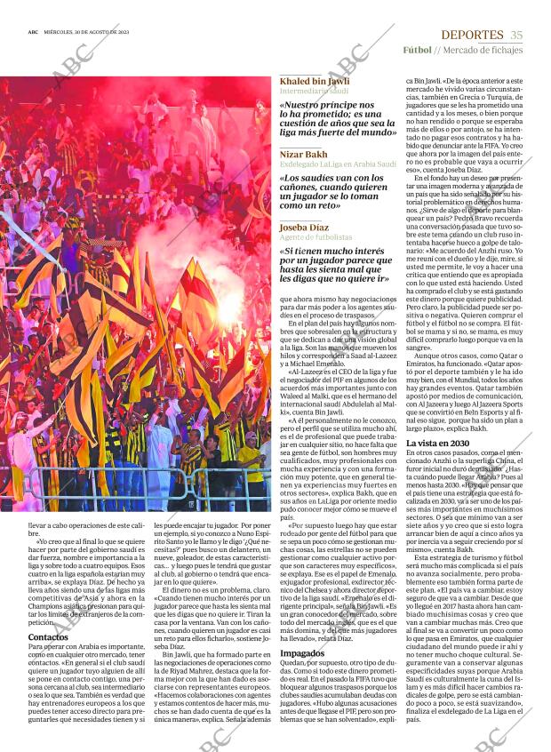 ABC MADRID 30-08-2023 página 35