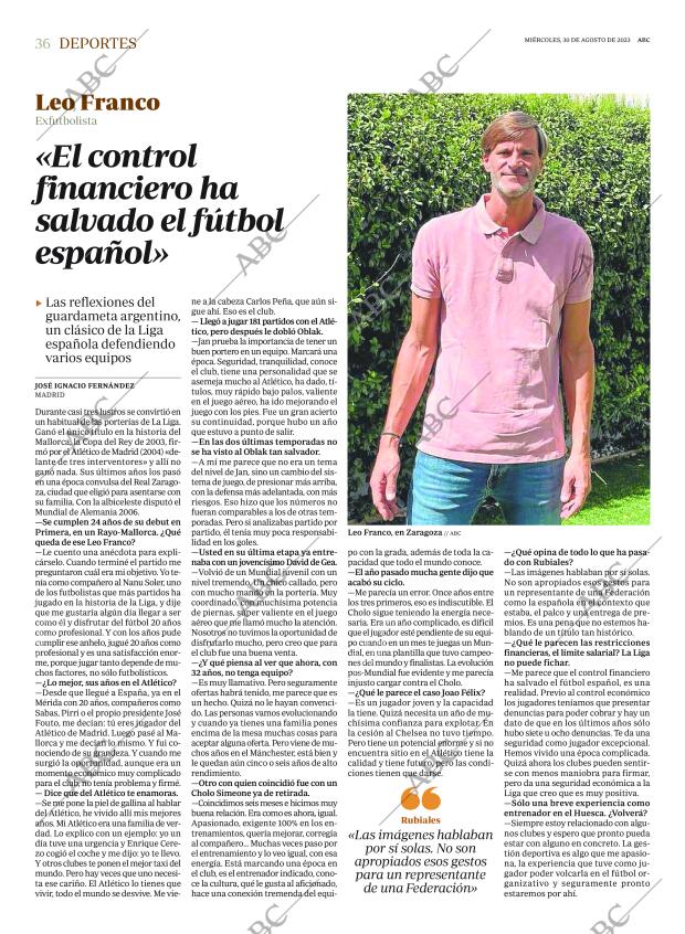 ABC MADRID 30-08-2023 página 36