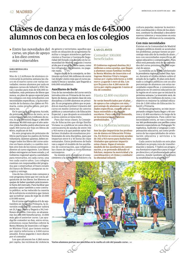 ABC MADRID 30-08-2023 página 42