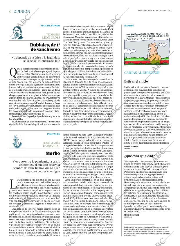 ABC MADRID 30-08-2023 página 6
