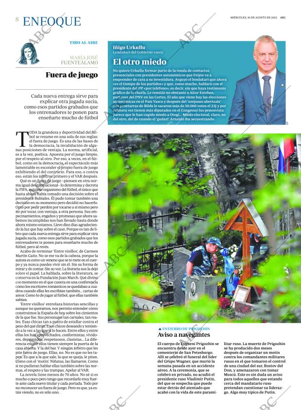 ABC MADRID 30-08-2023 página 8