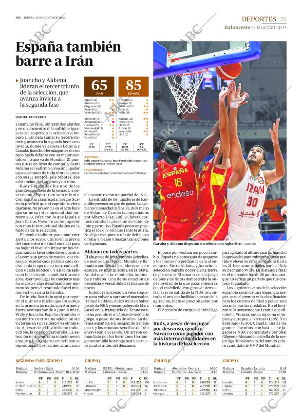 ABC MADRID 31-08-2023 página 35