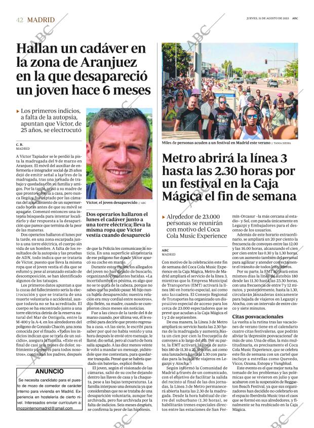 ABC MADRID 31-08-2023 página 42